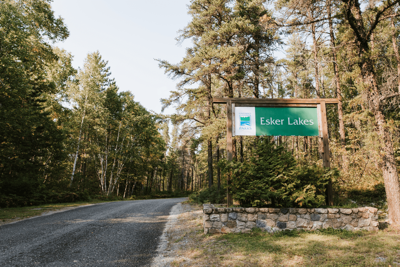 Esker Lakes Provincial Park Campground